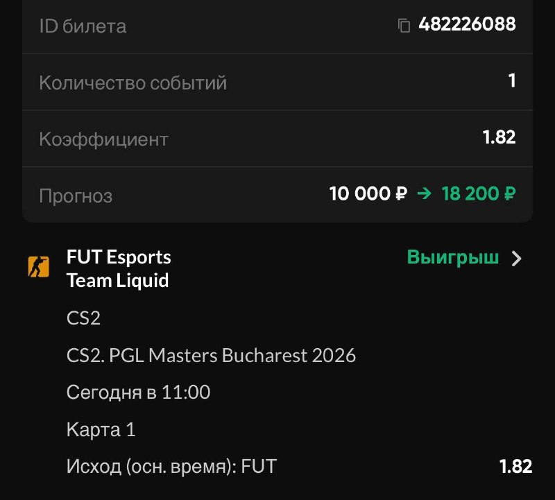 Фото из публикации Травобет CS